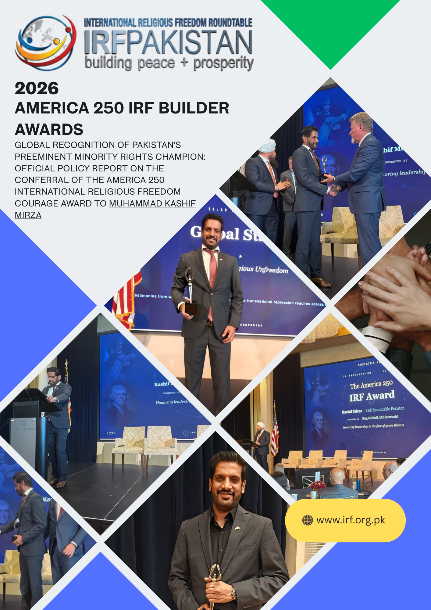 Report - America 250 IRF Builder Awards